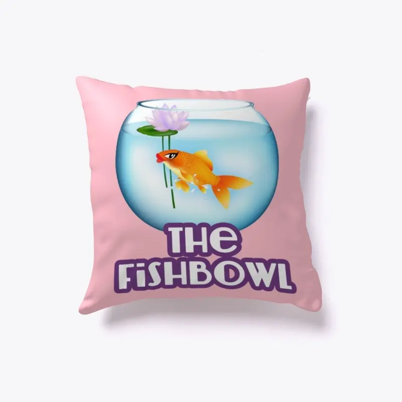 The Fishbowl Throw Pillow